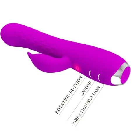 Molly Vibrador con Rotación Recargable | Pretty Love