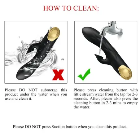 Vibrador de Lujo Bañado en Oro Recargable Negro