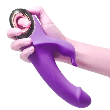 Meteror Dildo Vibrador Rabbit Violeta - 9 Modos | Armony