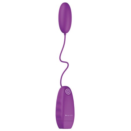 B SWISH - BNAUGHTY CLASSIC VIBRATING BULLET PURPLE B SWISH