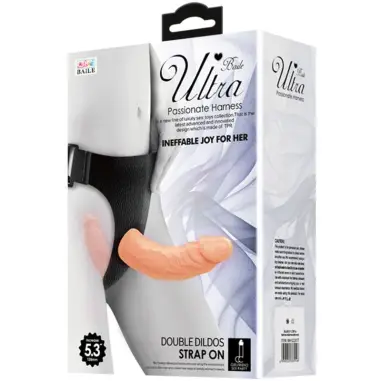 Ultra Passionate Harness Dildos Dobles con Arnés | Baile