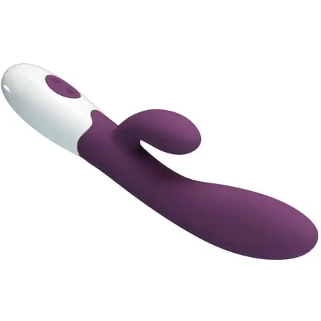Alvis Vibrador Rabbit & Punto G Morado | Pretty Love