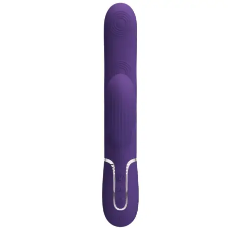 Perlita Vibrador Punto G 3 en 1 Multifunción Morado