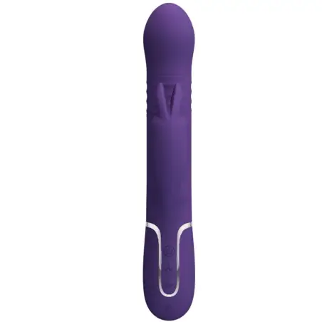 Coale Vibrador Rabbit 4 en 1 Morado - Rotación | Pretty Love