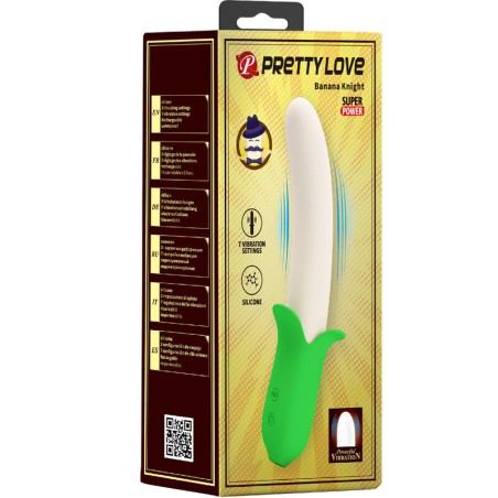 PRETTY LOVE - BANANA KNIGHT SUPER POWER 7 VIBRACIONES SILICONA PRETTY LOVE