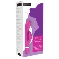B SWISH - BWILD CLASSIC MARINE RABBIT VIBRATOR CERISE B SWISH 2