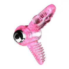 BAILE - SWEET ABS 10 RITMOS RING ANILLO PENE VIBRADOR ROSA 2
