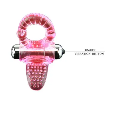 Sweet ABS 10 Ritmos Ring Anillo Pene Vibrador Rosa | Baile