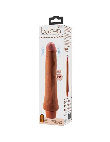 BAILE - DRYAD VIBRADOR REALÍSTICO 25 CM MULATO 