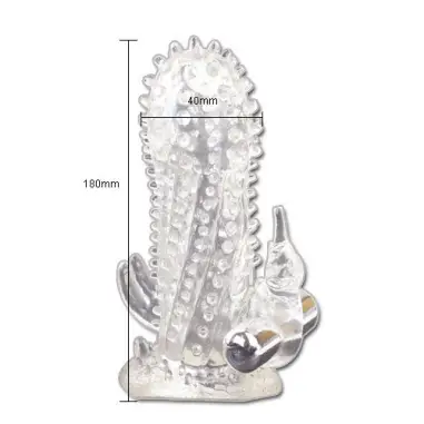 BAILE - BRAVE MAN EXTENSIÓN PENE VIBRADOR RABBIT