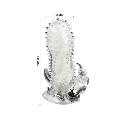 Brave Man Extensión Pene Vibrador Rabbit | Baile