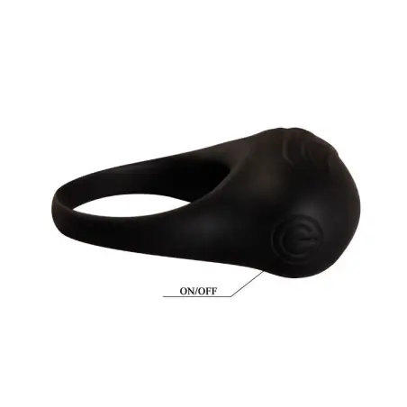 Bertram Anillo Vibrador Negro - Con Vibración | Pretty Love