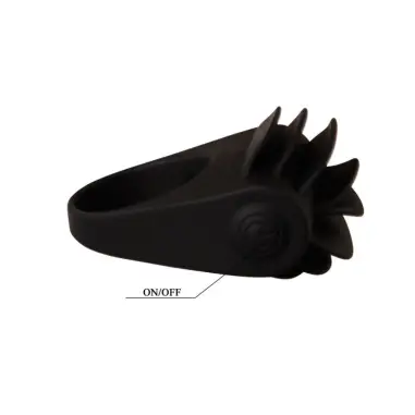 Chester Anillo Vibrador Negro - Con Vibración | Pretty Love