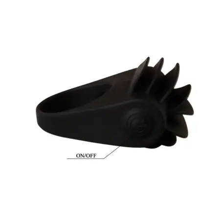 Chester Anillo Vibrador Negro - Con Vibración | Pretty Love