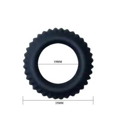 Titan Cockring Black 1.9 cm - Sumergible | Baile