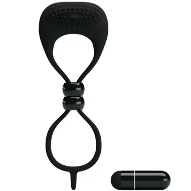 PRETTY LOVE - ANILLO DOBLE PARA PENE Y TESTÍCULOS