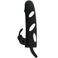 PRETTY LOVE - FUNDA SILICONA CON VIBRACIÓN 14 CM 1.0