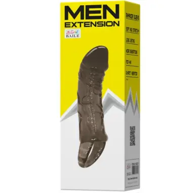 Funda Extensora Pene con Strap para Testículos 11.5 cm