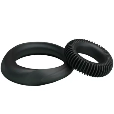 Kit 2 Anillos Silicona Ring Manhood - Sumergible | Baile