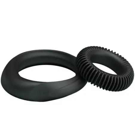 Kit 2 Anillos Silicona Ring Manhood - Sumergible | Baile