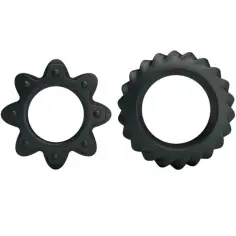 BAILE - KIT 2 ANILLOS SILICONA RING FLOWERING 2