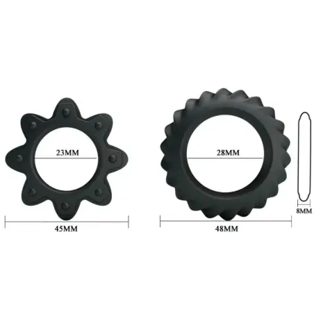 Kit 2 Anillos Silicona Ring Flowering - Sumergible | Baile