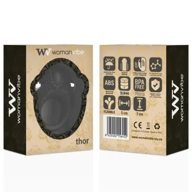 Thor Anillo Vibrador Silicona - Con Vibración | Womanvibe