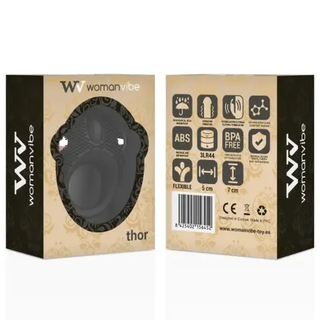 Thor Anillo Vibrador Silicona - Con Vibración | Womanvibe