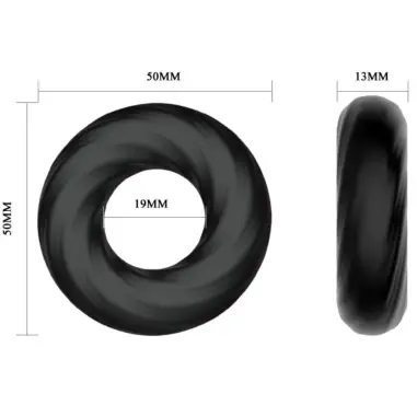 Anillo Silicona Espiral - Sumergible | Crazy Bull