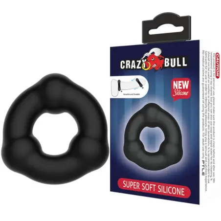 CRAZY BULL - ANILLO SILICONA CON NODULOS