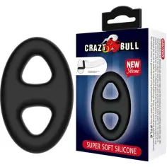CRAZY BULL - ANILLO DOBLE SILICONA OVALADO 2