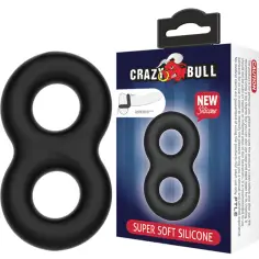 CRAZY BULL - ANILLO DOBLE SILICONA INFINITY 2