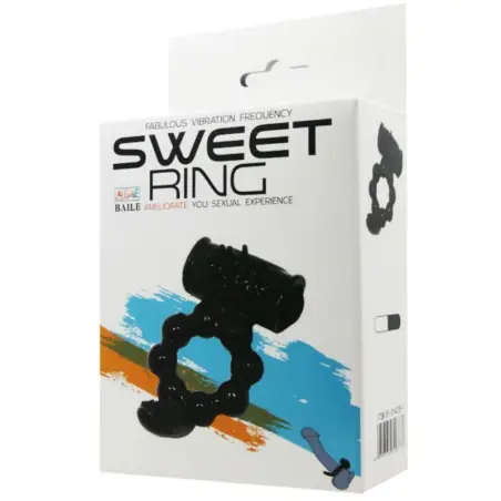 Sweet Ring Anillo con Doble Estimulador | Baile