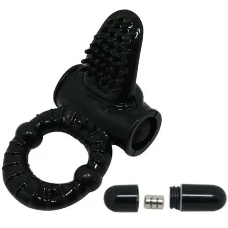 Sweet Ring Anillo Vibrador con Rabbit Texturado | Baile
