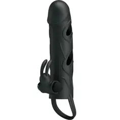 PRETTY LOVE - FUNDA SILICONA CON VIBRACIÓN 14 CM 2.0