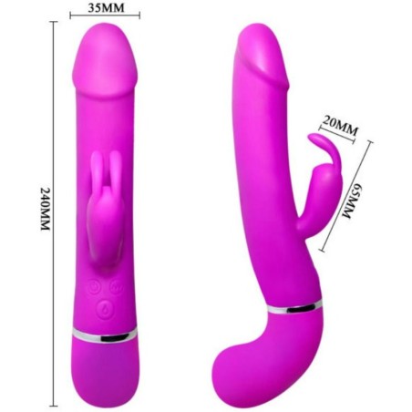 PRETTY LOVE - VIBRADOR HENRY 12 MODOS DE VIBRACIÓN Y FUNCIÓN SQUIRT PRETTY LOVE SMART