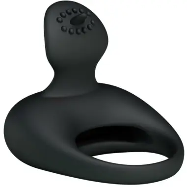 Anillo Vibrador con Lengua - Silicona Premium | Pretty Love