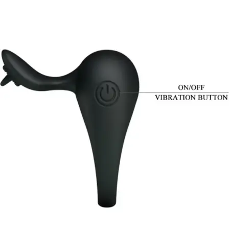 Anillo Vibrador con Lengua - Silicona Premium | Pretty Love