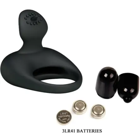 Anillo Vibrador con Lengua - Silicona Premium | Pretty Love