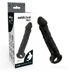 ADDICTED TOYS - EXTENSOR PARA EL PENE NEGRO 2