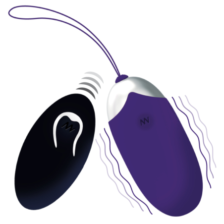 INTENSE - FLIPPY II HUEVO RECARGABLE REMOTO LILA INTENSE COUPLES TOYS