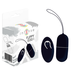 INTENSE - FLIPPY I HUEVO CONTROL REMOTO NEGRO INTENSE COUPLES TOYS