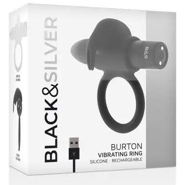 Burton Anillo 10 Modos Vibración Negro | Black&silver