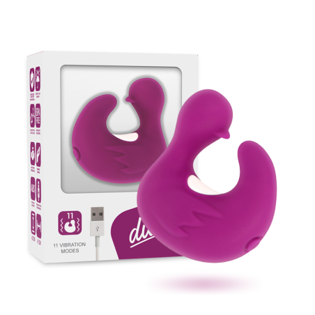 COVERME - DEDAL PATO ESTIMULADOR DE SILICONA RECARGABLE DUCKYMANIA COVERME