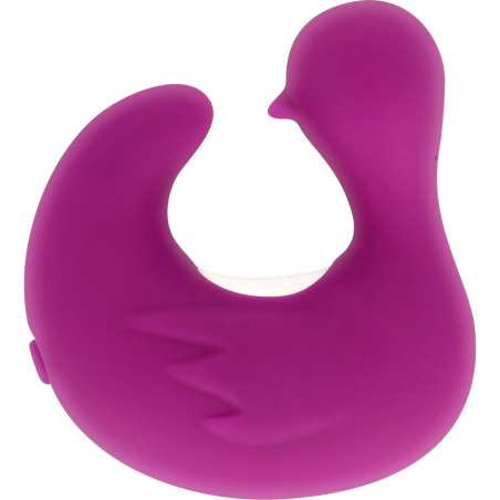 COVERME - DEDAL PATO ESTIMULADOR DE SILICONA RECARGABLE DUCKYMANIA COVERME