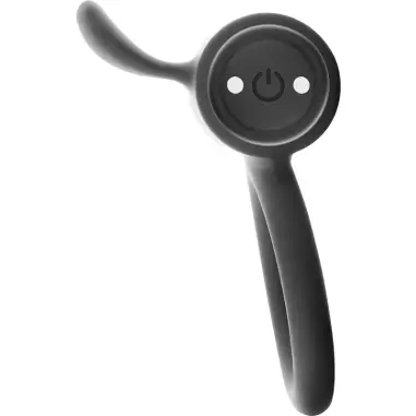 Cameron Anillo Recargable Negro - 10 Modos | Black&silver