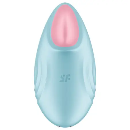 Tropical Tip Vibrador Lay-On Azul | Satisfyer