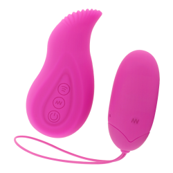 MORESSA - EDGAR SET DUO HUEVO REMOTO Y MANDO CON VIBRACIÓN INCORPORADA PREMIUM SILICONE CONTROL REMOTO MORESSA 2