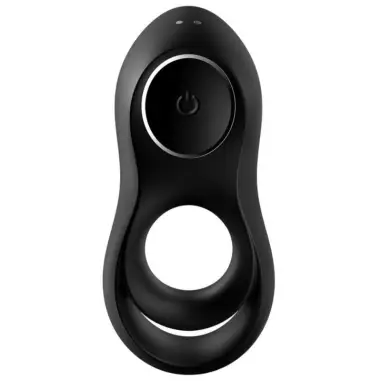 Legendary Duo Anillo Vibrador Negro - 12 Modos | Satisfyer