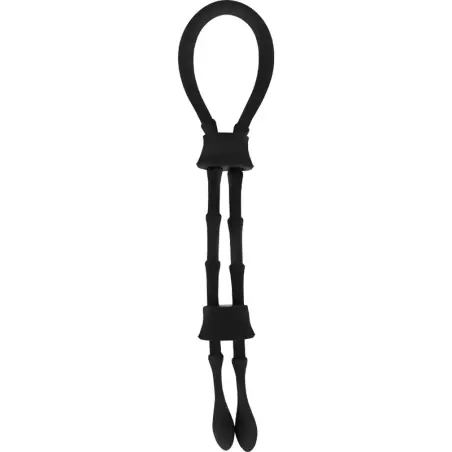 Cuerda Anillo para Pene y Testículos Silicona